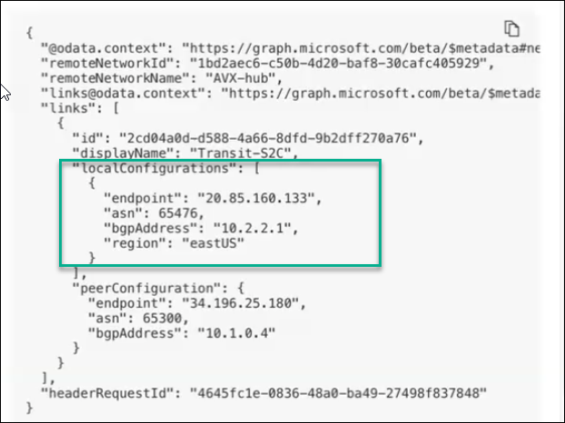 microsoft entra connection details