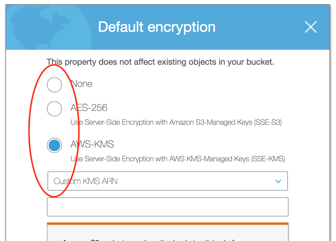 s3 select encryption