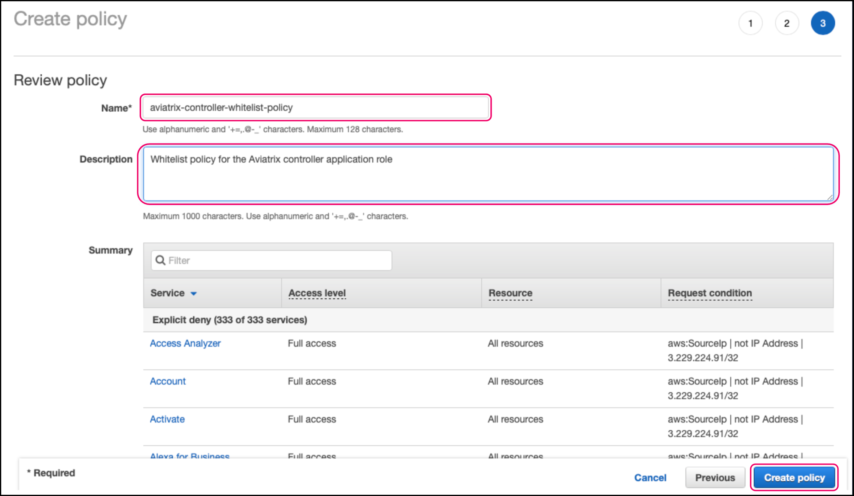 ip whitelist aws 3