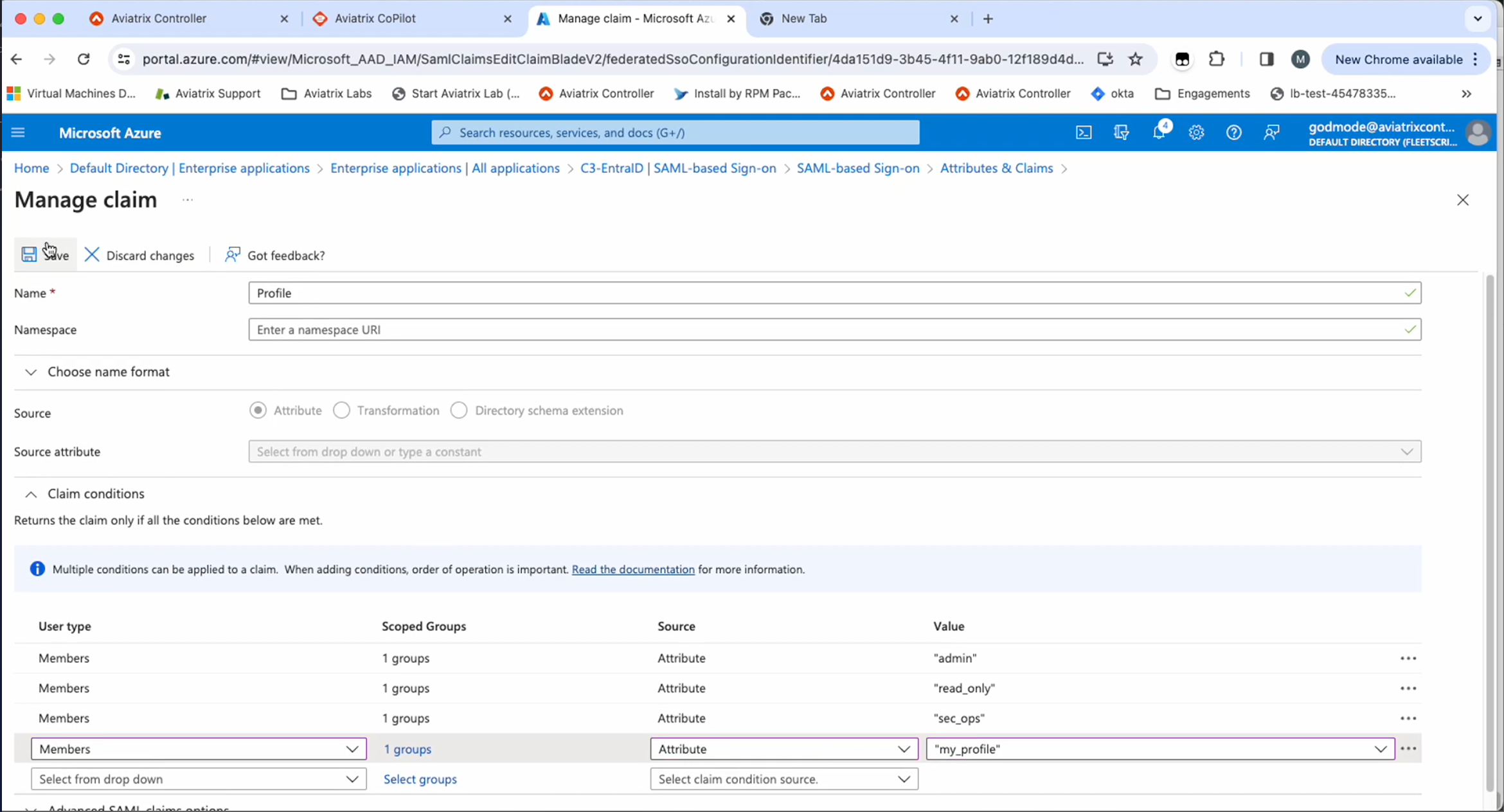 saml intraid config2