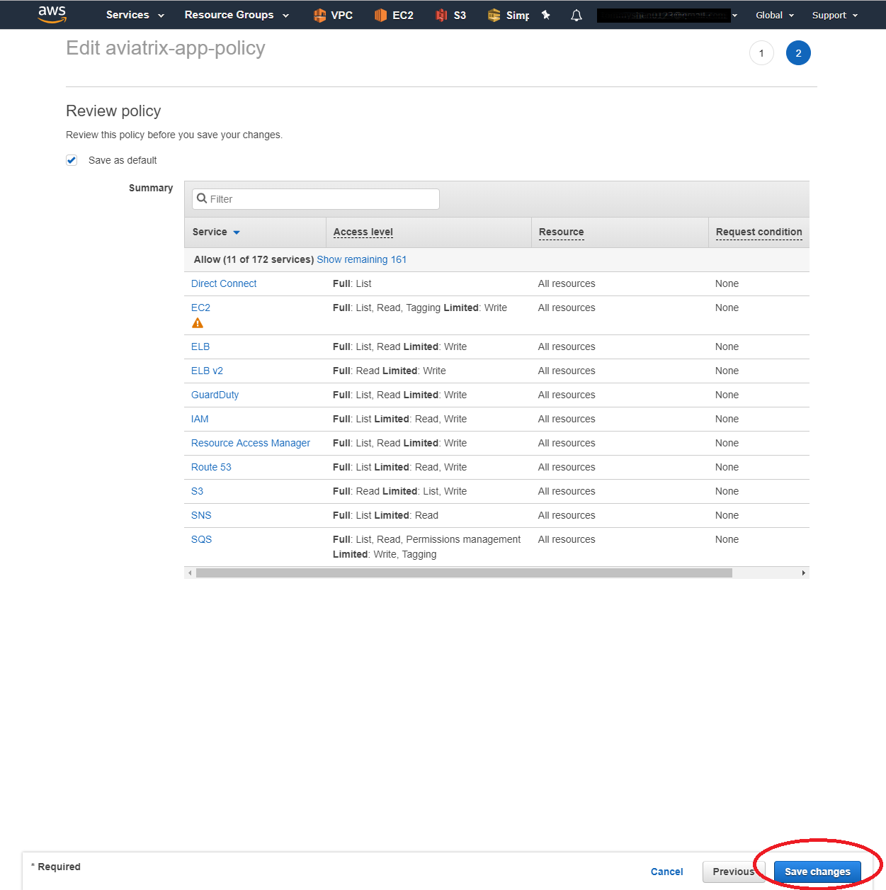 encrypt savechanges