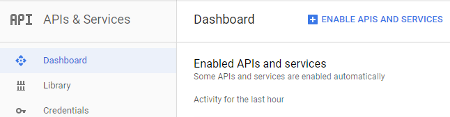 Google Cloud Enable APIs and Services