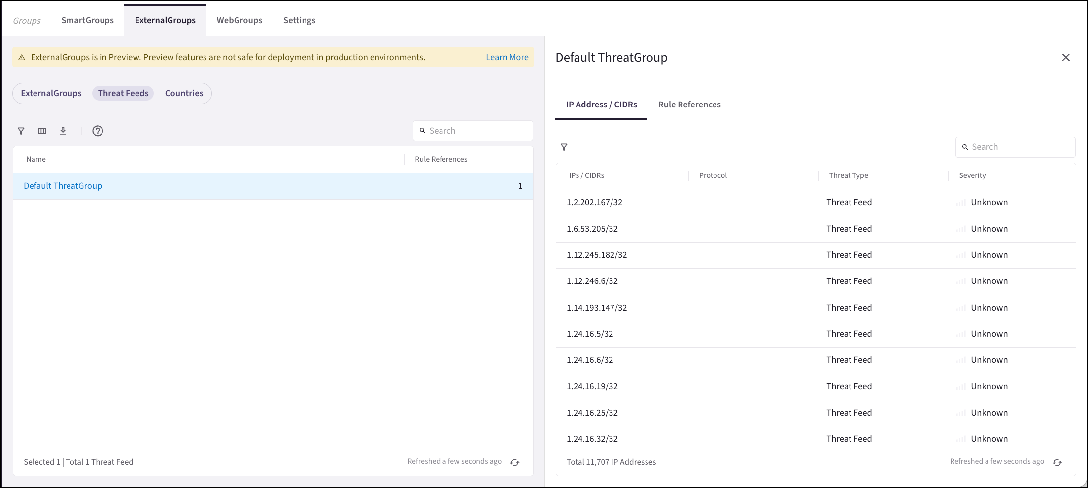 threatgroup detail