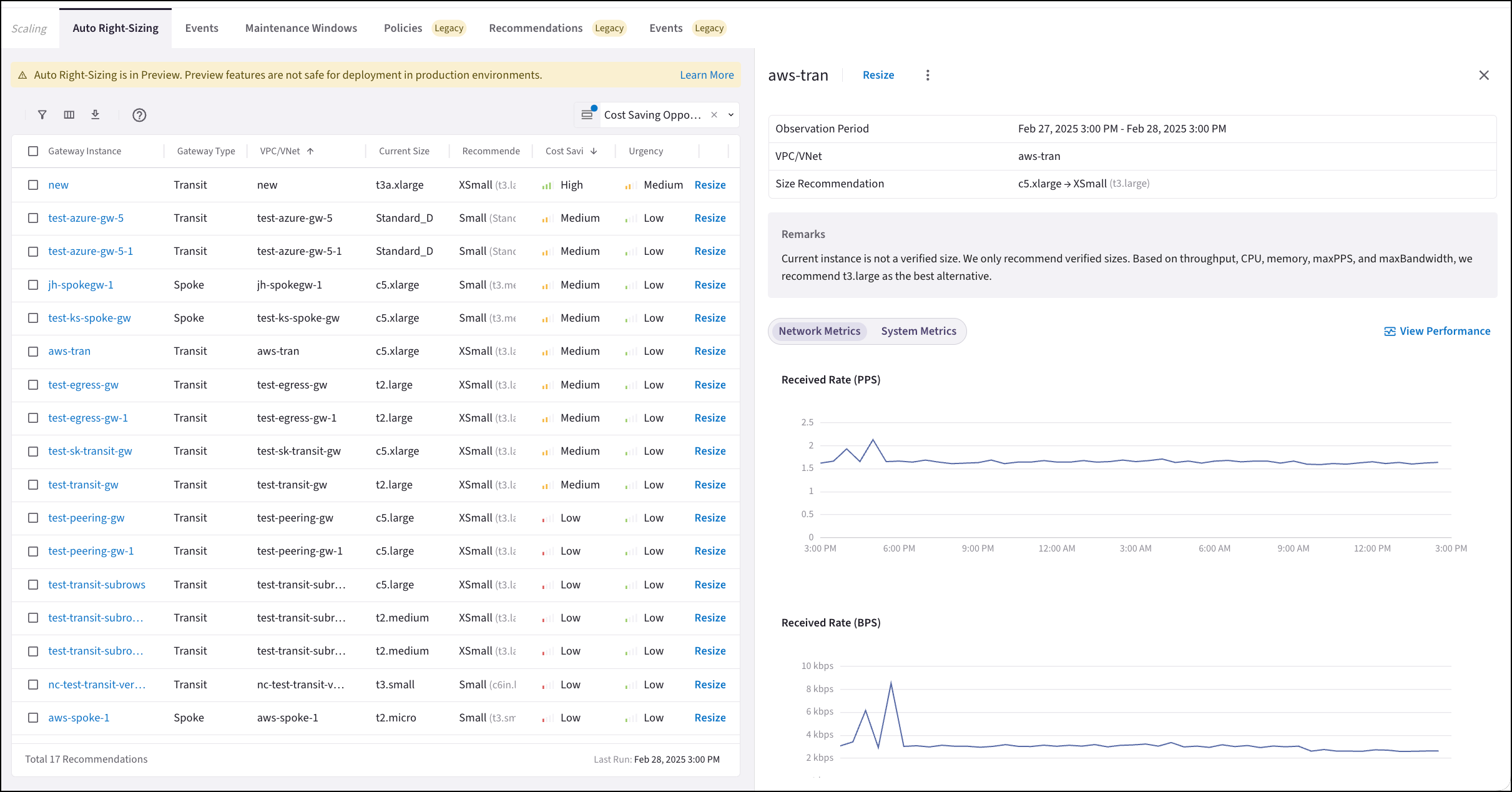 auto sizing details