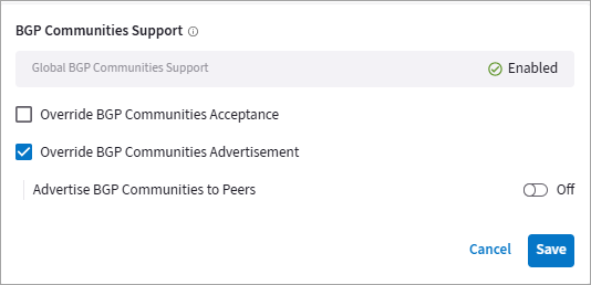 bgp communities gw setting1