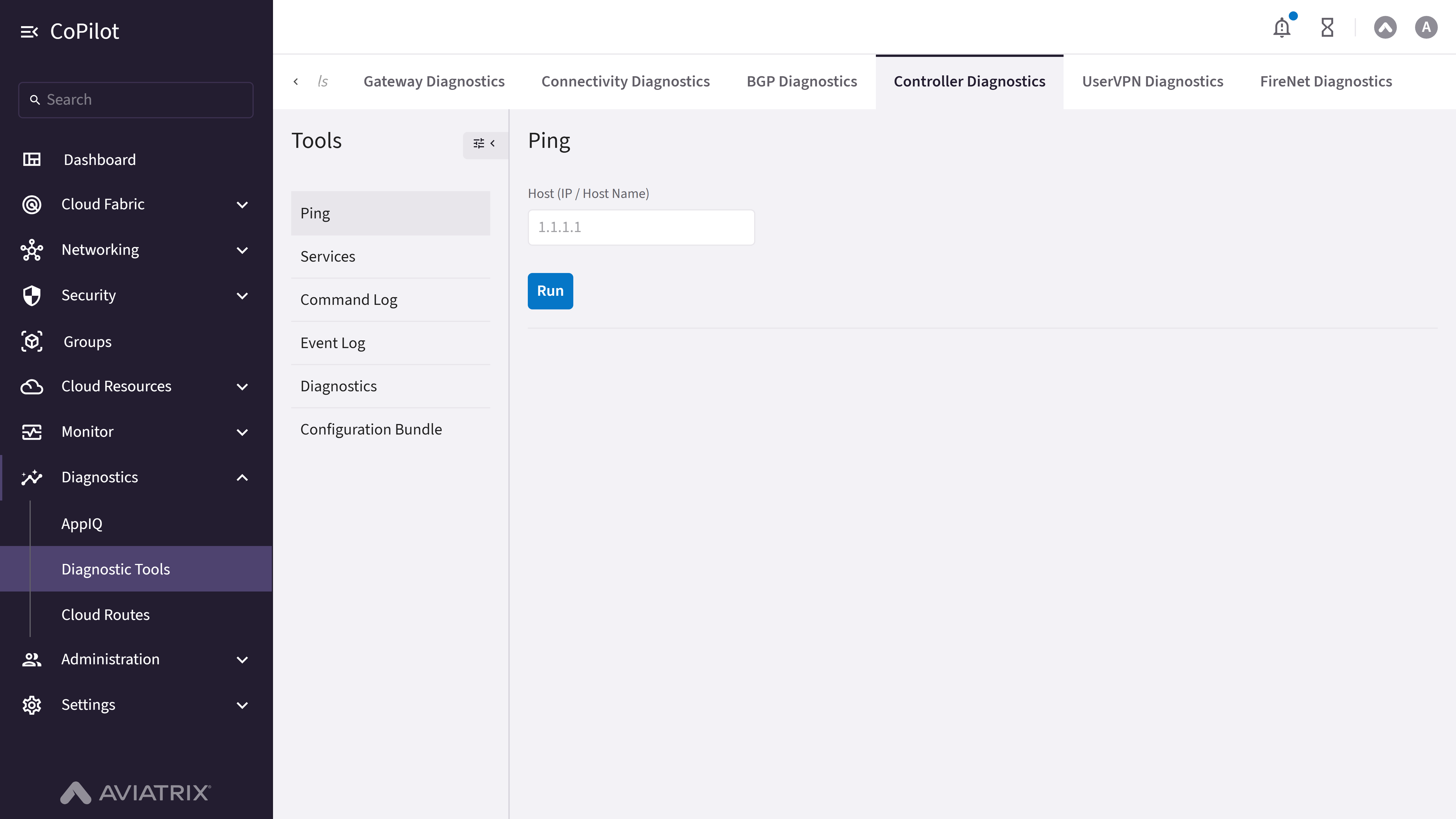 Controller Diagnostics