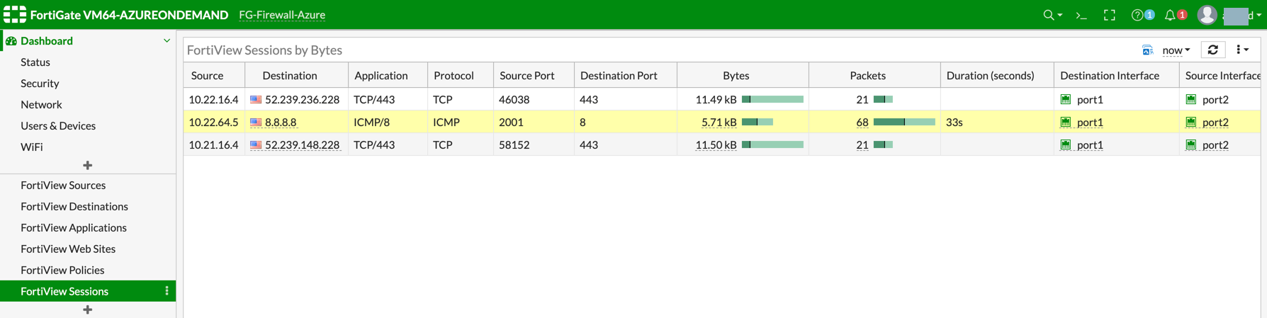 az_fortigate_view_traffic_log_vpc_to_internet