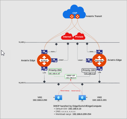 edge single vlan