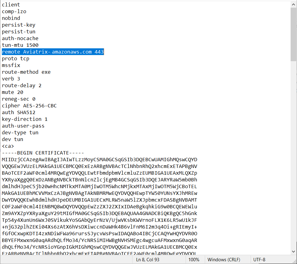 OVPN Using ELB