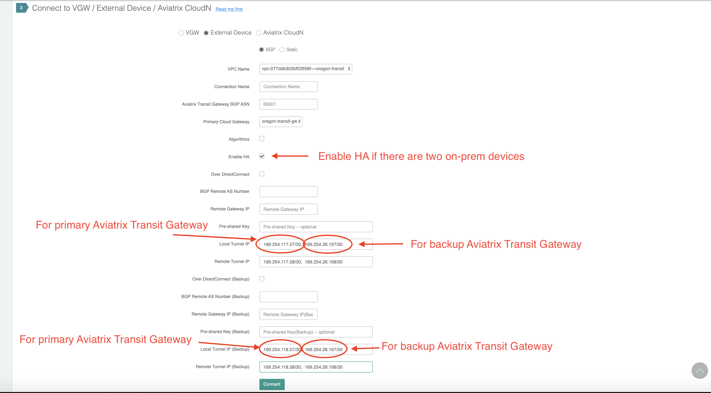 Activemesh HA Config